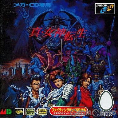 【中古即納】[お得品][箱説明書なし][MD] 真・女神転生(メガCD) シムス(19940225)