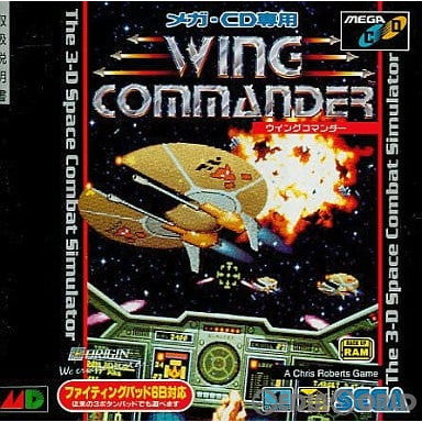 【中古即納】[MD]WING COMMANDER(ウイングコマンダー)(メガCD)(19940325)