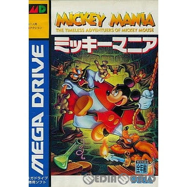 【中古即納】[MD]MICKEY MANIA(ミッキーマニア)(ROMカートリッジ/ロムカセット) セガ (19950331)