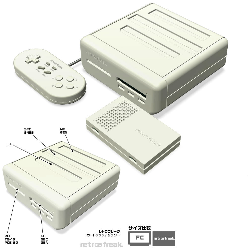 【中古即納】[お得品][箱説明書なし][SFC] (本体) レトロフリーク サイバーガジェット(CY-RF-A)(20151001)