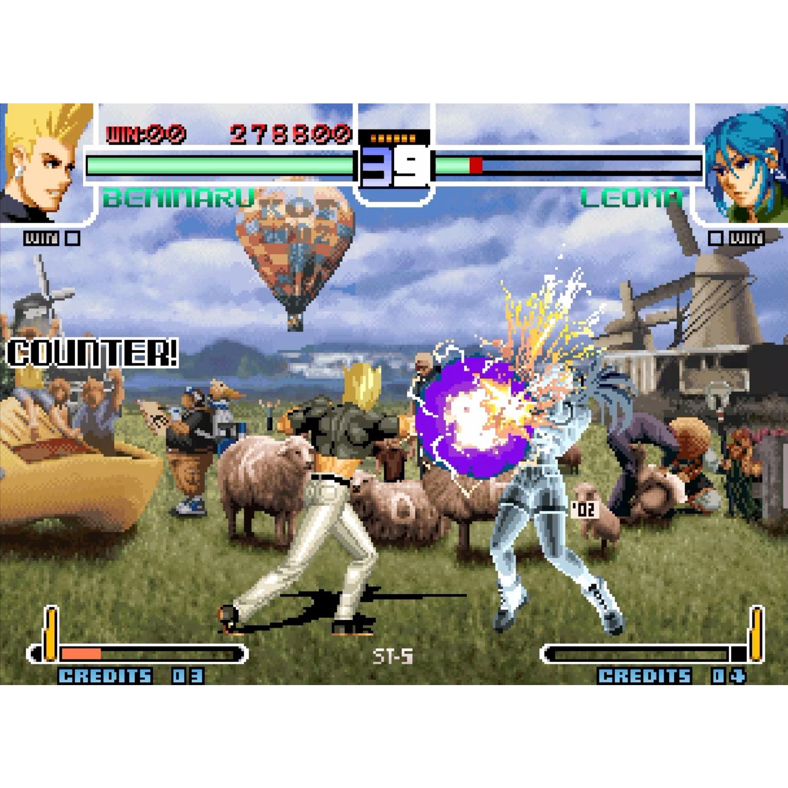 【予約前日出荷】[NG] THE KING OF FIGHTERS 2002(ザ・キング・オブ・ファイターズ 2002)(ROMカートリッジ/ロムカセット) PLAION(20261112)