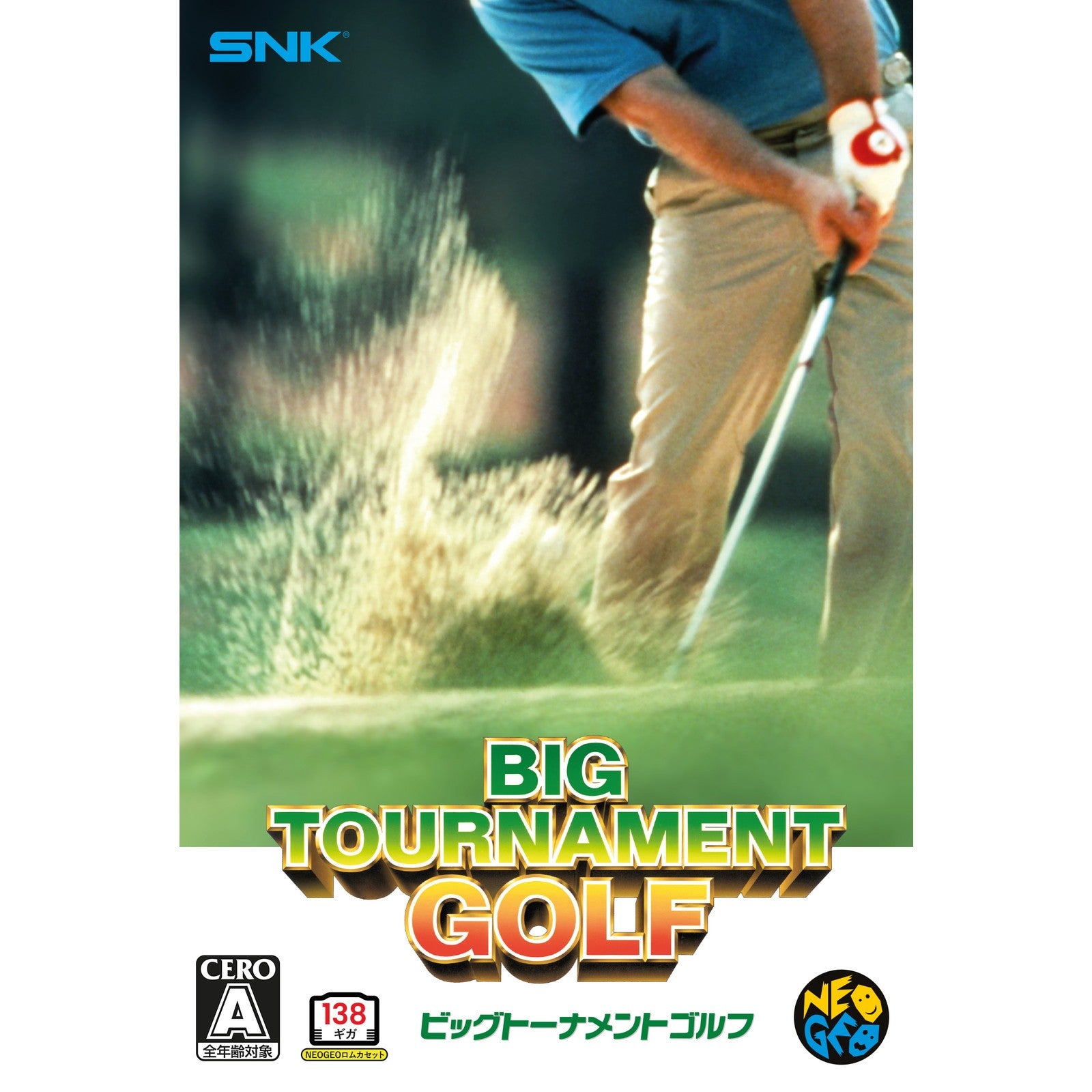【予約前日出荷】[NG] BIG TOURNAMENT GOLF(ビッグトーナメントゴルフ)(ROMカートリッジ/ロムカセット) PLAION(20261112)