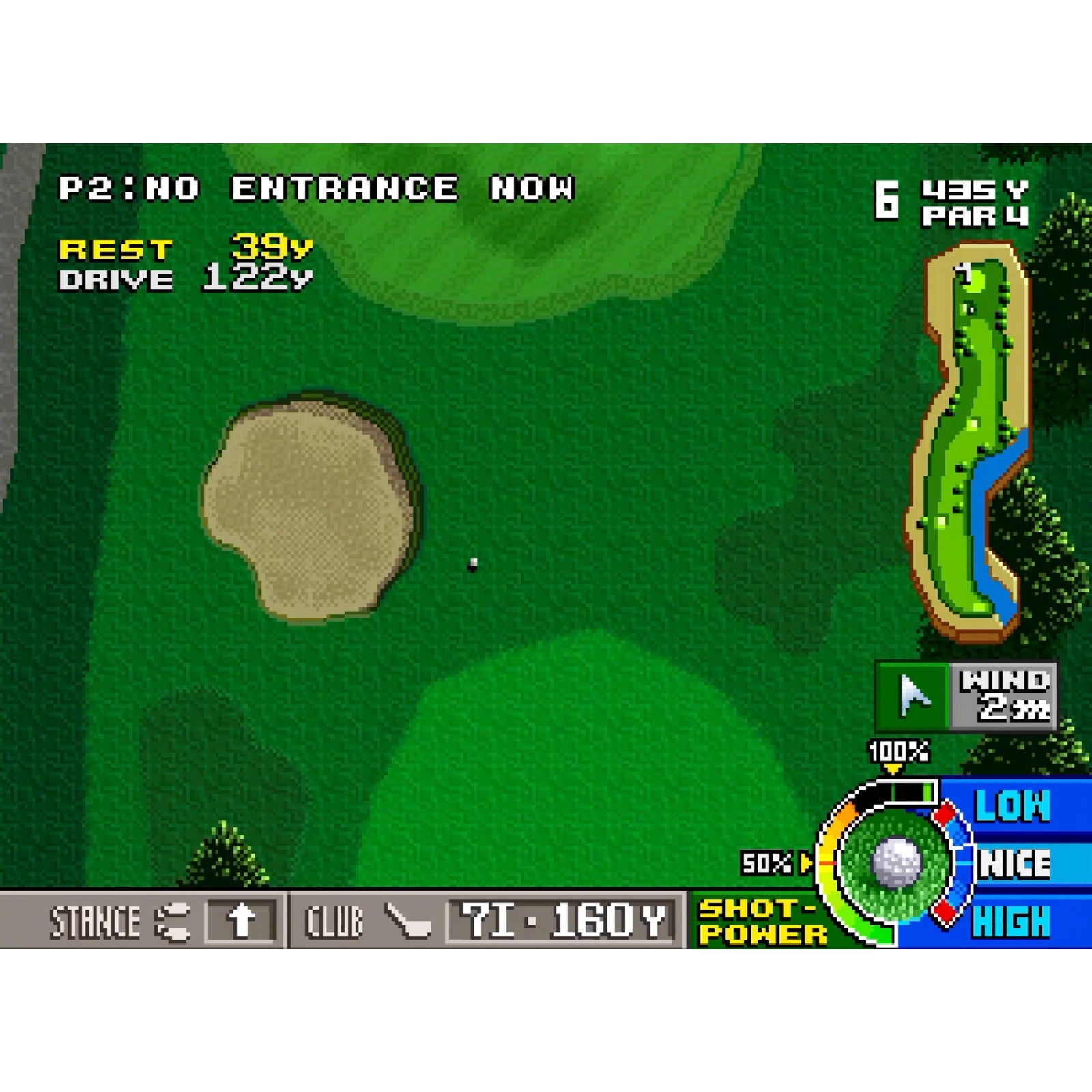 【予約前日出荷】[NG] BIG TOURNAMENT GOLF(ビッグトーナメントゴルフ)(ROMカートリッジ/ロムカセット) PLAION(20261112)