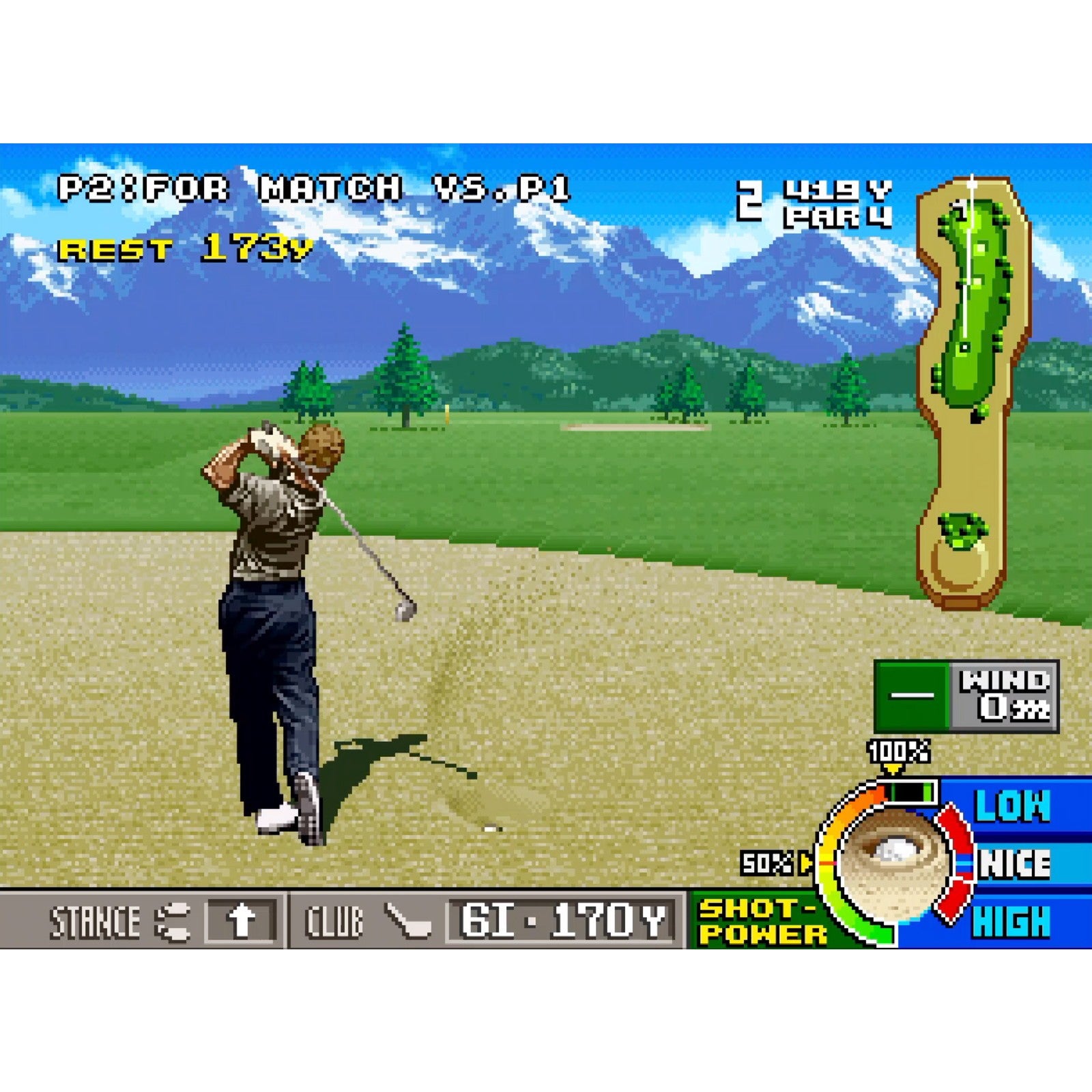 【予約前日出荷】[NG] BIG TOURNAMENT GOLF(ビッグトーナメントゴルフ)(ROMカートリッジ/ロムカセット) PLAION(20261112)