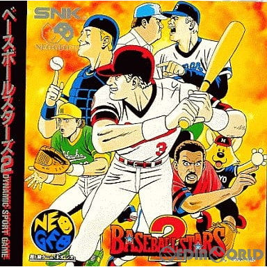 【中古即納】[NGCD]ベースボールスターズ2(BASEVALL STARS2)(CD-ROM) SNK(エスエヌケイ) (19940909)