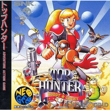 【中古即納】[お得品][表紙説明書なし][NGCD]トップハンター ～ロディー&キャシー～(TOP HUNTER RODDY&CATHY) SNK(エスエヌケイ) (19940929)