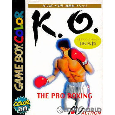 【中古即納】[お得品][箱説明書なし][GBC]K.O. THE PRO BOXING(K.O. ザ・プロボクシング) アルトロン (20000811)