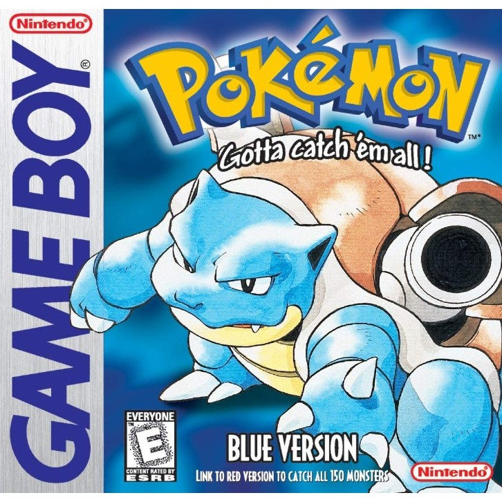 【中古即納】[お得品][箱説明書なし][GB] Pokemon Blue Version(ポケットモンスター 青) 北米版 任天堂(DMG-APEE-USA)(19980928)