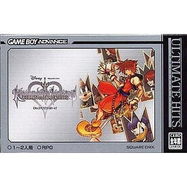 【中古即納】[GBA]KINGDOM HEARTS CHAIN OF MEMORIES(キングダムハーツ チェイン・オブ・メモリーズ) ULTIMATE HITS(AGB-P-B8CJ) スクウェア・エニックス (20060309)