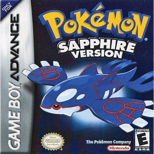 【中古即納】[お得品][箱説明書なし][GBA] Pokemon: Sapphire Version(ポケットモンスター サファイア) 北米版 任天堂(AGB-AXPE-USA)(20030319)