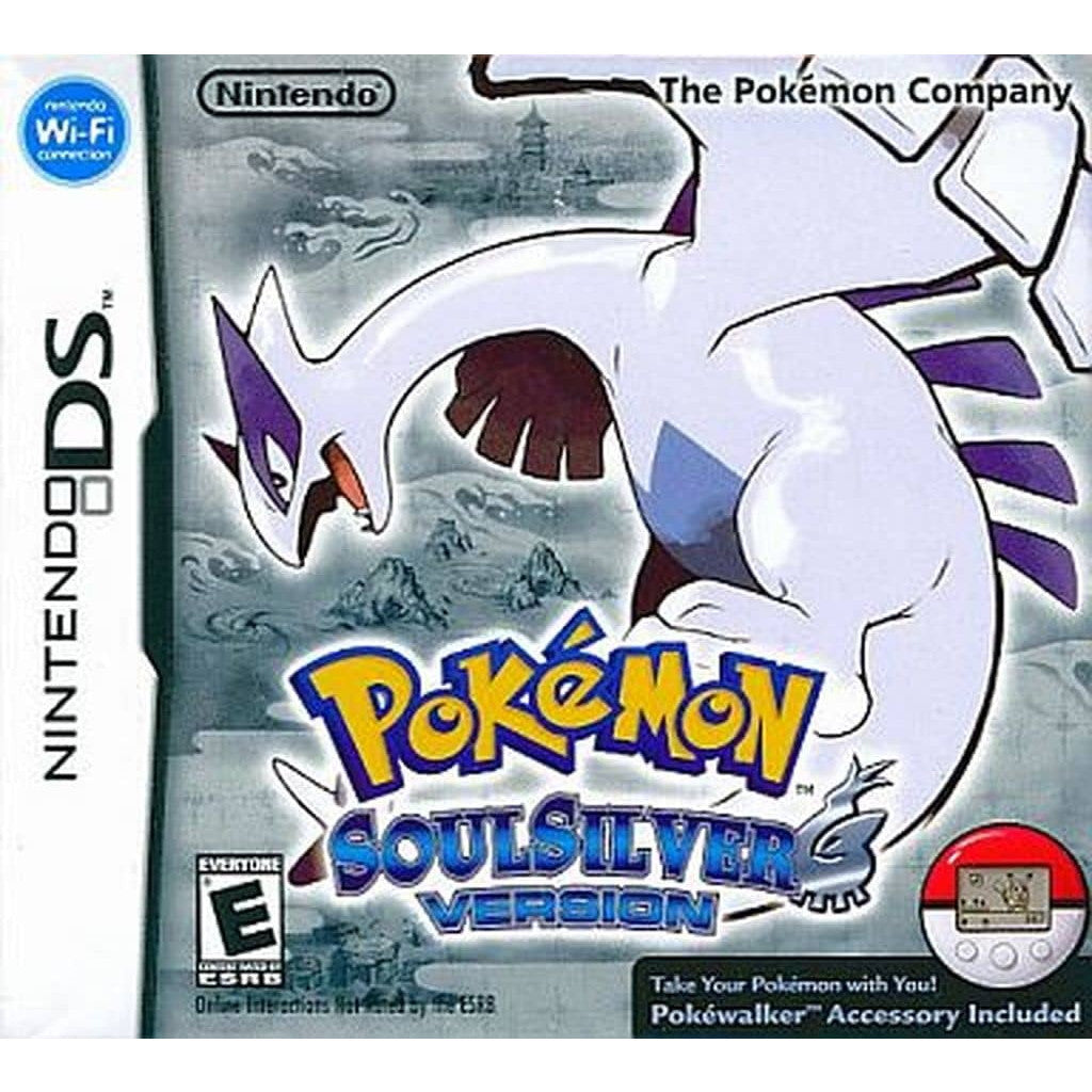 【中古即納】[NDS] POKEMON SOULSILVER VERSION(ポケットモンスター ソウルシルバー) 北米版 任天堂(NTR-P-IPGF)(20100314)