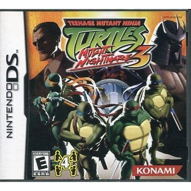 【中古即納】[NDS] Teenage Mutant Ninja Turtles 3: Mutant Nightmare(ティーンエイジ・ミュータント・ニンジャ・タートルズ3:ミュータント・ナイトメア) 北米版 コナミ(NTR-ANJE)(20051124)