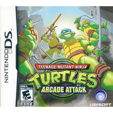 【中古即納】[NDS] Teenage Mutant Ninja Turtles: Arcade Attack(ティーンエイジ・ミュータント・ニンジャ・タートルズ:アーケードアタック) 北米版 Ubisoft(NTR-BTNE)(20091110)