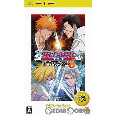 【中古即納】[PSP]BLEACH(ブリーチ) ～ヒート・ザ・ソウル6～ PSP the Best(UCJS-18039) ソニー・コンピュータエンタテインメント (20100603)