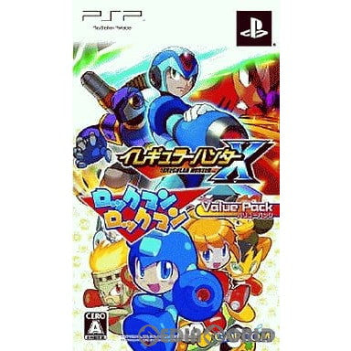 【中古即納】[PSP]イレギュラーハンターX・ロックマンロックマン バリューパック カプコン (20090917)