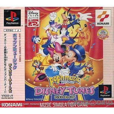 【中古即納】[PS]pop'n music MICKEY TUNES(ポップン・ミュージック ディズニーチューンズ) コナミ (20001122)