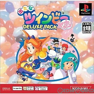 【中古即納】[PS]出たなツインビーヤッホー! DELUXE PACK(デラックスパック) PS one Books(SLPM-87322) コナミ (20031120)