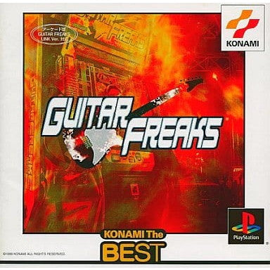 【中古即納】[PS] GUITAR FREAKS(ギターフリークス) KONAMI The BEST コナミ(SLPM-86577)(20000719)