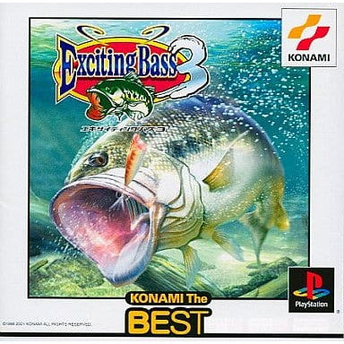 【中古即納】[PS] Exciting Bass3(エキサイティングバス3) KONAMI The BEST コナミ(SLPM-86949)(20011122)