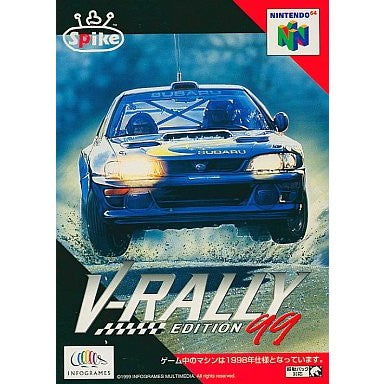 【中古即納】[お得品][表紙説明書なし][N64] V-RALLY EDITION 99(ブイラリーエディション99) スパイク(19991014)