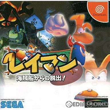 【中古即納】[お得品][表紙説明書なし][DC] レイマン 海賊船からの脱出! Ubisoft(ユービーアイソフト)(20000323)