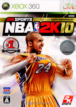 【中古即納】[お得品][表紙説明書なし][Xbox360]NBA 2K10(20091015)