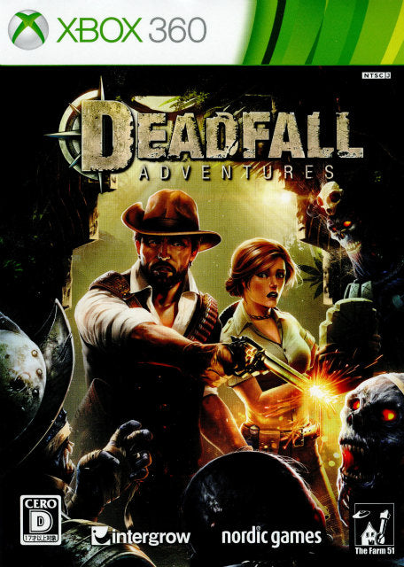 【中古即納】[表紙説明書なし][Xbox360]Deadfall Adventures(デッドフォール アドベンチャーズ)(20131114)