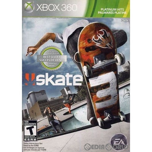 【中古即納】[表紙説明書なし][Xbox360]Skate3(スケート3) Platinum Hits 再販版(北米版)(20220401)