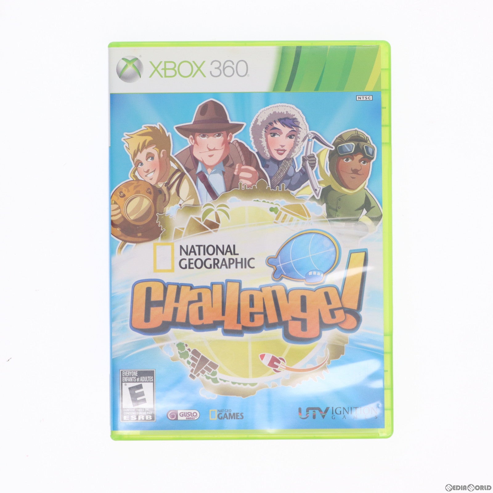 【中古即納】[Xbox360]National Geographic Challenge!(ナショナルジオグラフィックチャレンジ) 北米版(20111122)