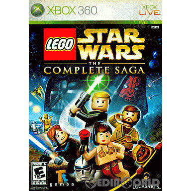 【中古即納】[Xbox360]LEGO STAR WARS THE COMPLETE SAGA(レゴ スター・ウォーズ コンプリート サーガ) Platinum Family Hits 北米版(3307630)(20071106)