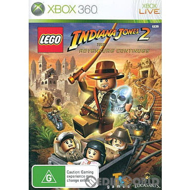 【中古即納】[Xbox360]LEGO INDIANA JONES 2: THE ADVENTURE CONTINUES(レゴ インディ・ジョーンズ 2 ザ アドベンチャー コンティニュー) AU版(20110402)