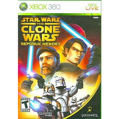 【中古即納】[Xbox360]Star Wars: The Clone Wars - Republic Heroes(スター・ウォーズ:ザ・クローンウォーズ リパブリックヒーローズ) 北米版(33876)(20091006)