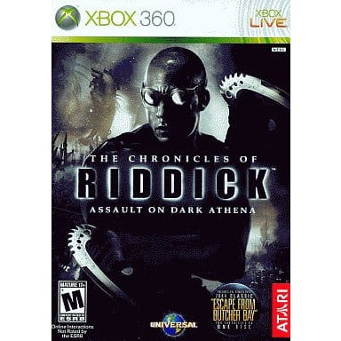 【中古即納】[Xbox360]THE CHRONICLES OF RIDDICK ASSAULT ON DARK ATHENA(ザ・クロニクル・オブ・リデック:アサルト・オン・ダーク・アテナ) 北米版(20090407)