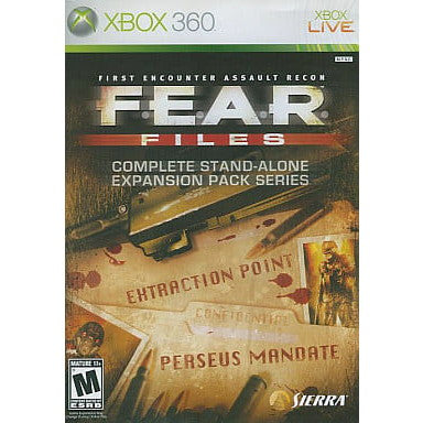 【中古即納】[Xbox360] F.E.A.R. FILES(フィアー ファイルズ) 北米版 SIERRA(20071106)