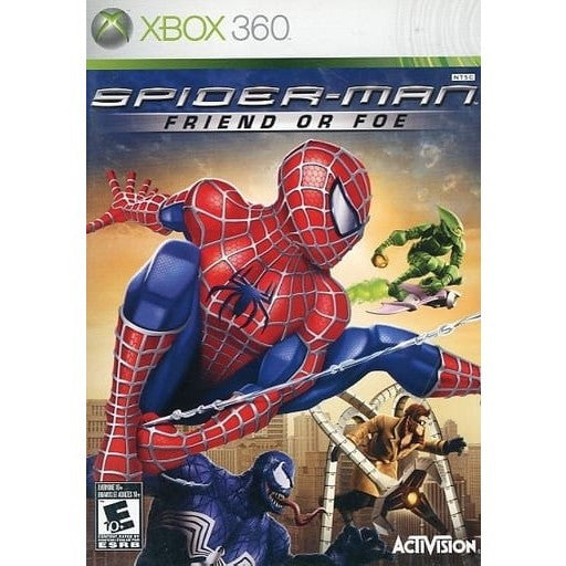 【中古即納】[Xbox360] SPIDER-MAN FRIEND OR FOE(スパイダーマン フレンド オア フォー) 北米版 Activision(20071002)