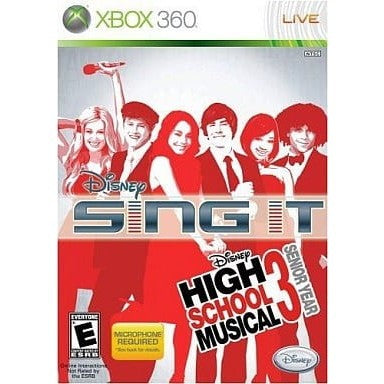 【中古即納】[Xbox360] Disney Sing It!: High School Musical 3: Senior Year(ディズニー シング・イット! ハイスクール・ミュージカル3 シニアイヤー) 北米版 ディズニー・インタラクティブ・スタジオ(8004586)(20090217)
