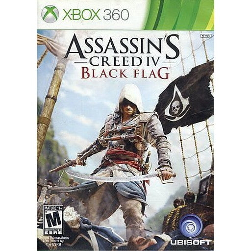 【中古即納】[Xbox360] ASSASSIN'S CREED IV BLACK FLAG(アサシン クリード 4 ブラック フラッグ) 北米版 Ubisoft(ユービーアイソフト)(20131029)