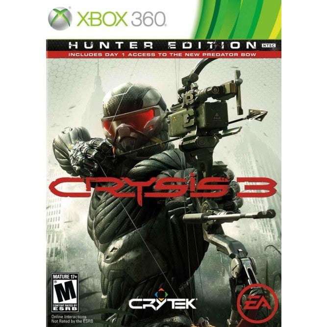 【中古即納】[Xbox360] Crysis 3(クライシス3) Hunter Edition 北米版 エレクトロニック・アーツ(20130219)