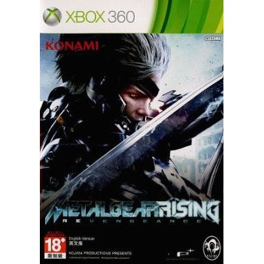【中古即納】[Xbox360] METAL GEAR RISING: REVENGEANCE(メタルギア ライジング リベンジェンス) アジア版 コナミデジタルエンタテインメント(VK055-H1)(20130222)