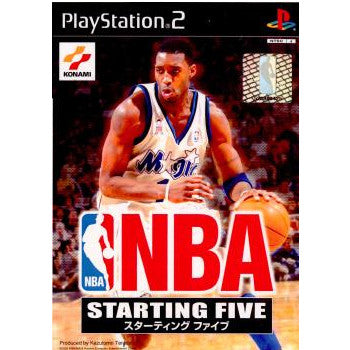 【中古即納】[お得品][表紙説明書なし][PS2]NBA STARTING FIVE(エヌビーエースターティングファイブ) コナミデジタルエンタテインメント (20021205)