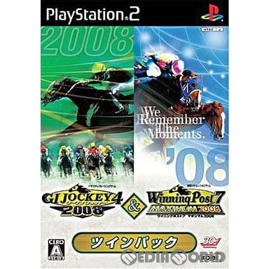 PS2]ジーワンジョッキー4(GI JOCKEY 4) 2008 & ウイニングポスト7 マキシマム(WinningPost 7 MAXIMUM)  2008 ツインパック