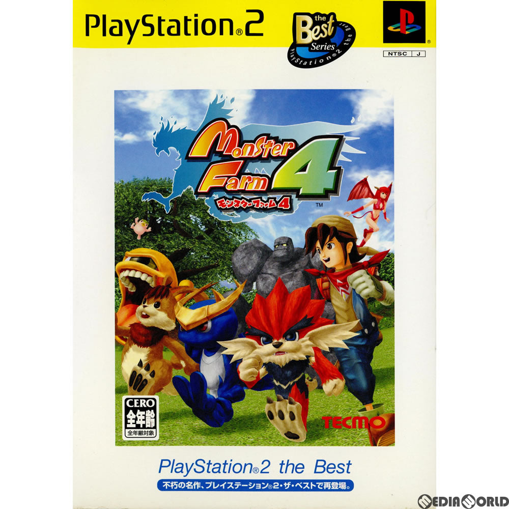 【中古即納】[お得品][表紙説明書なし][PS2]モンスターファーム4 PlayStation 2 the Best(SLPS-73423) テクモ (20040226)