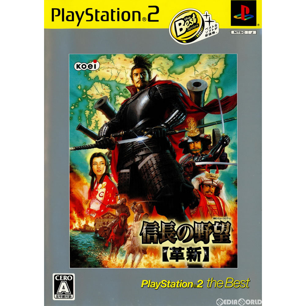【中古即納】[お得品][表紙説明書なし][PS2] 信長の野望・革新 PlayStation 2 the Best コーエー(SLPM-74265)(20081113)