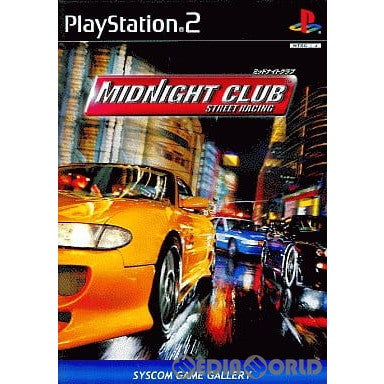 【中古即納】[PS2]MIDNIGHT CLUB STREET RACING(ミッドナイトクラブ ストリートレーシング) SYSCOM GAME GALLERY(SLPM-62189)(20020711)