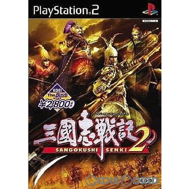 【中古即納】[PS2]三國志戦記2(三国志戦記2) KOEI The Best(SLPM-65636) コーエー (20040610)