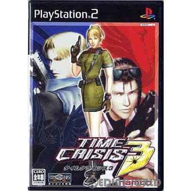 【中古即納】[お得品][表紙説明書なし][PS2] タイムクライシス3(TIME CRISIS 3) 通常版 ナムコ(20031120)