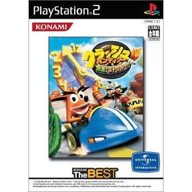 【中古即納】[お得品][表紙説明書なし][PS2] クラッシュ・バンディクー 爆走!ニトロカート KONAMI The BEST コナミ(SLPM-66067)(20050707)
