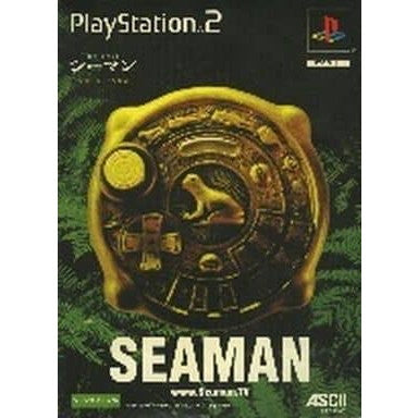 【中古即納】[お得品][表紙説明書なし][PS2] シーマン ～禁断のペット～ ガゼー博士の実験島 シーマイクコントローラオリジナル同梱版(限定版) アスキー(20011115)