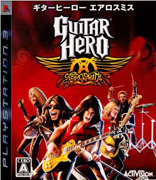 【中古即納】[PS3] Guitar Hero: Aerosmith(ギターヒーロー エアロスミス) ワイヤレスレスポールコントローラ同梱セット(限定版) Activision(20081009)