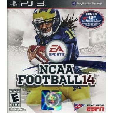 【中古即納】[PS3] NCAA Football 14(フットボール14) 北米版 エレクトロニック・アーツ(BLUS-31159)(20130709)